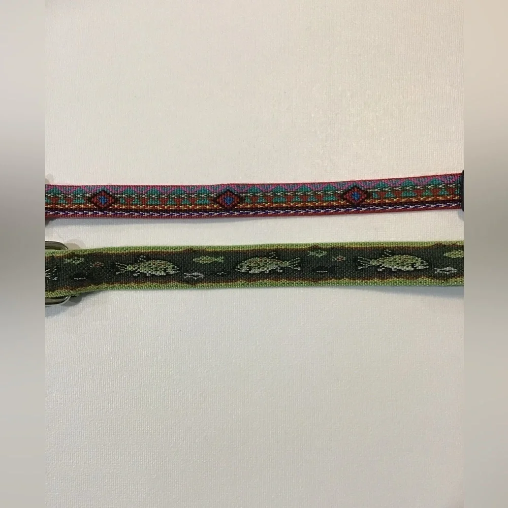 Lupine Dog Collars - Aztec & Fish
